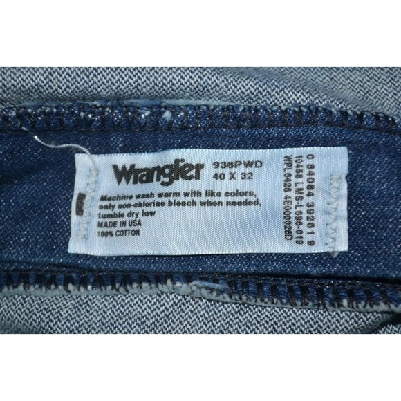 WRANGLER‎ Cowboy Cut Slim Fit Jeans SIZE 40/32 Heavyweight Denim NWT - Picture 7 of 7